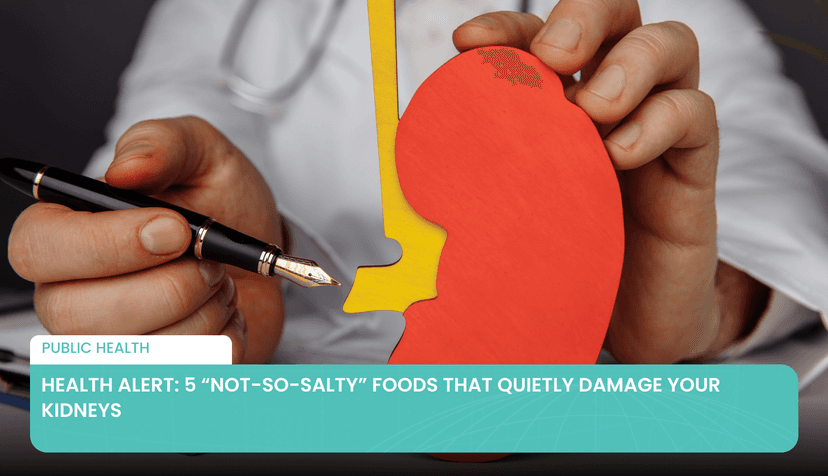 Logo for News - Health Alert: 5 “Not-So-Salty” Foods That Quietly Damage Your Kidneys