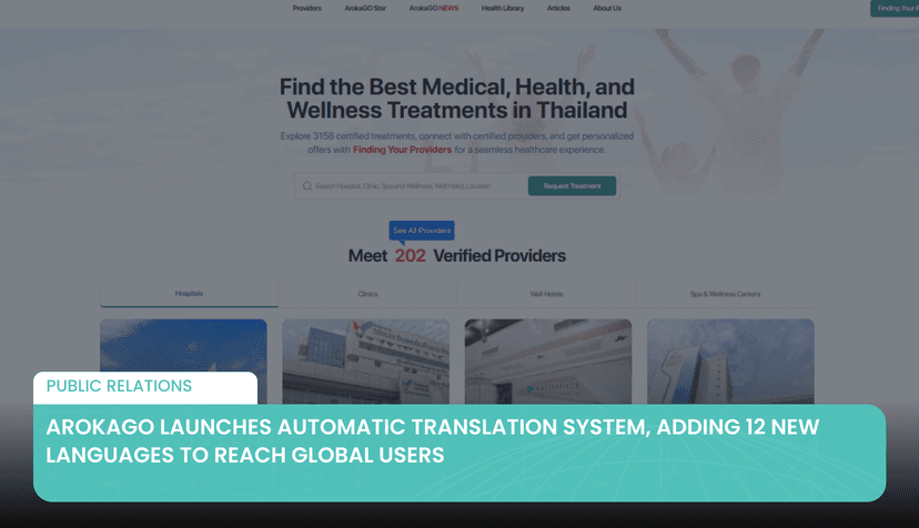 Logo for News - ArokaGO Launches Automatic Translation System, Adding 12 New Languages to Reach Global Users