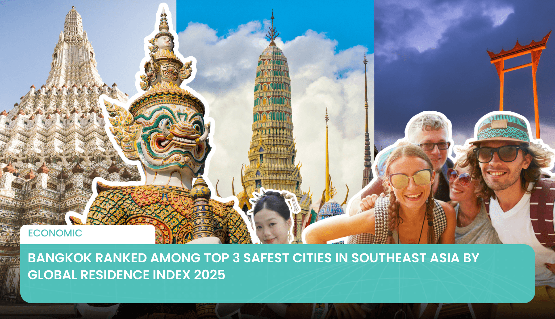 Bangkok Ranked Among Top 3 Safest Cities in Southeast Asia by Global Residence Index 2025's featured image