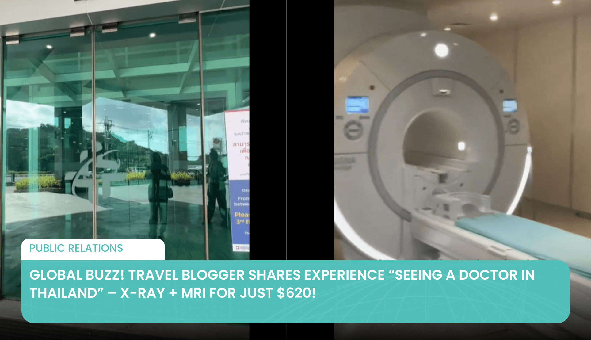 Global Buzz! Travel Blogger Shares Experience “Seeing a Doctor in Thailand” – X-ray + MRI for Just $620!'s featured image