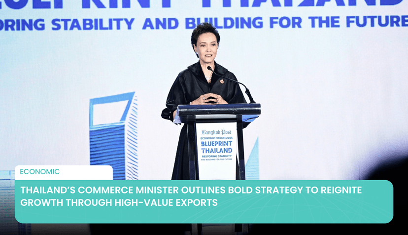 Logo for News - Thailand’s Commerce Minister Outlines Bold Strategy to Reignite Growth Through High-Value Exports