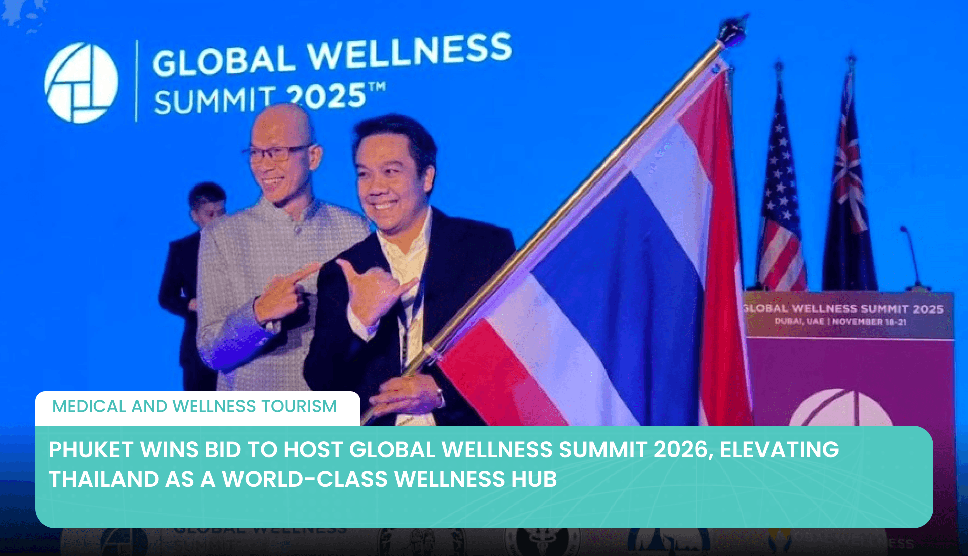 Phuket Wins Bid to Host Global Wellness Summit 2026, Elevating Thailand as a World-Class Wellness Hub's featured image
