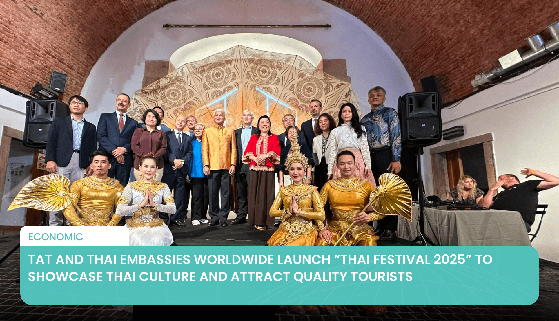 TAT and Thai Embassies Worldwide Launch “Thai Festival 2025” to Showcase Thai Culture and Attract Quality Tourists's featured image