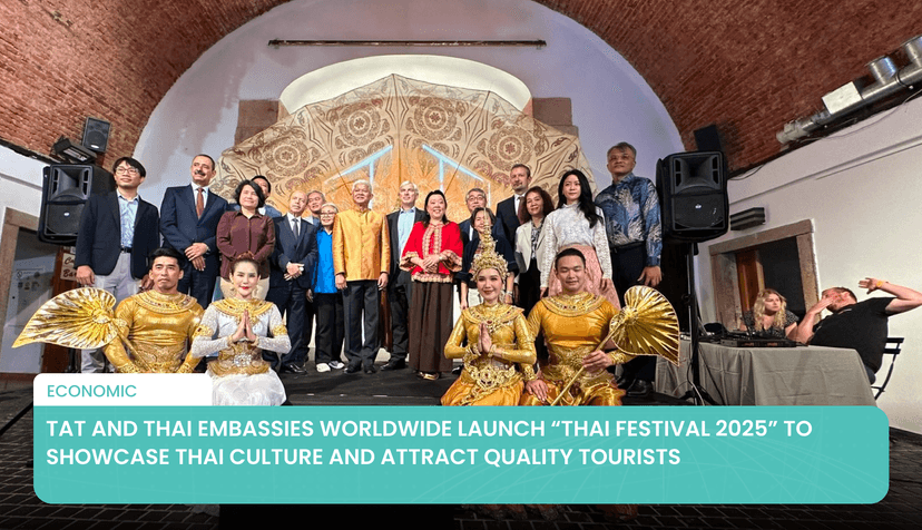 Logo for News - TAT and Thai Embassies Worldwide Launch “Thai Festival 2025” to Showcase Thai Culture and Attract Quality Tourists