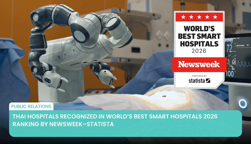 Logo for News - Thai Hospitals Recognized in World’s Best Smart Hospitals 2026 Ranking by Newsweek–Statista