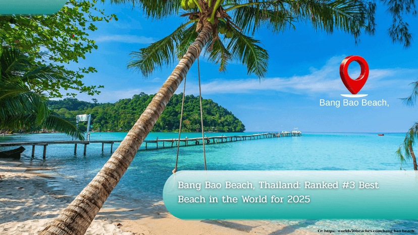 Logo for News - Bang Bao Beach, Thailand: Ranked #3 Best Beach in the World for 2025