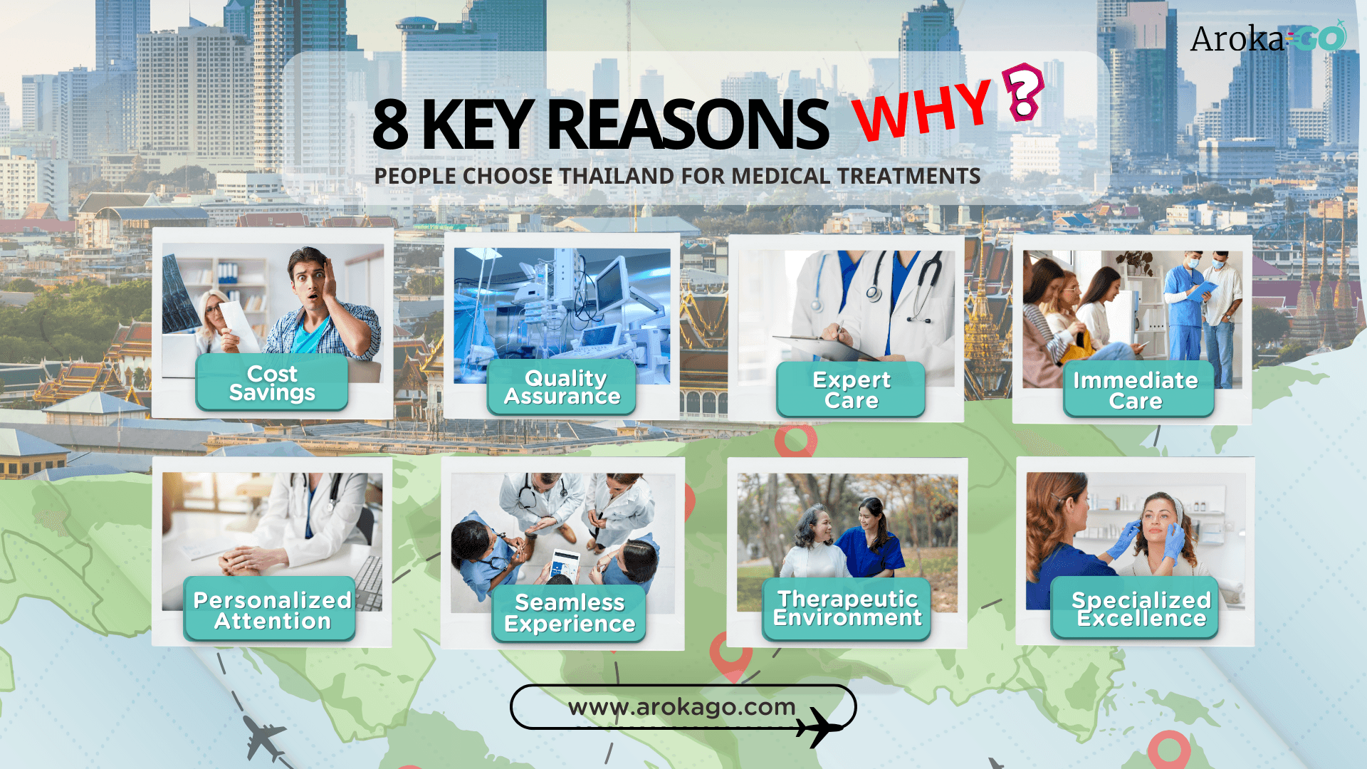 8 Reasons Why People Choose Thailand for Medical Tourism's featured image