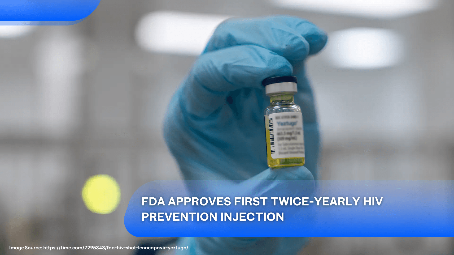 FDA Approves First Twice-Yearly HIV Prevention Injection's featured image