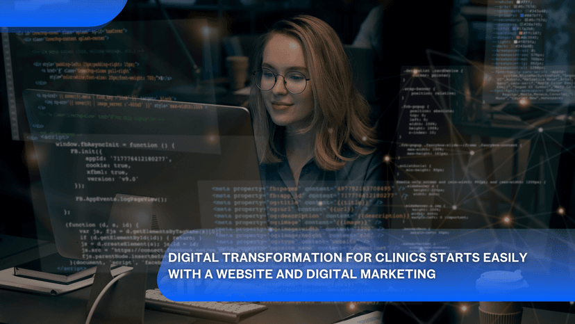 Logo for News - Digital Transformation for Clinics Starts Easily with a Website and Digital Marketing