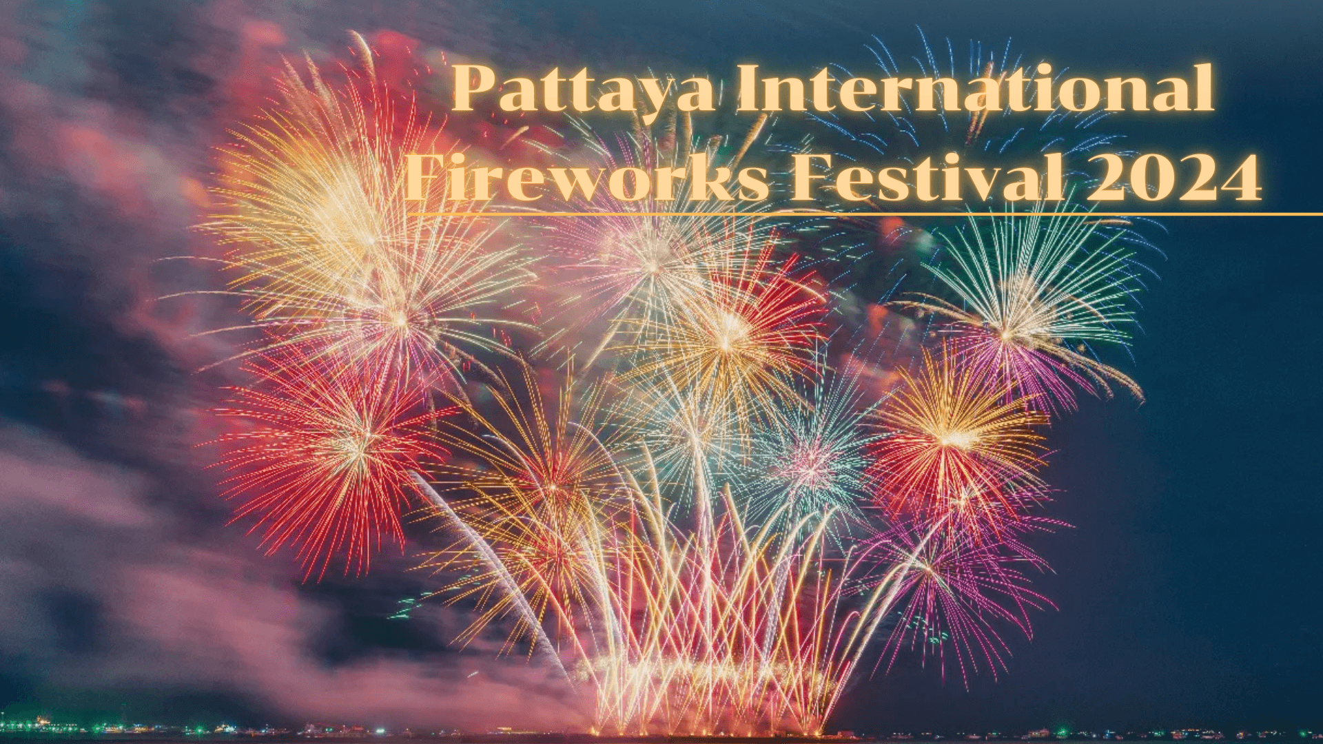 Pattaya International Fireworks Festival 2024's featured image