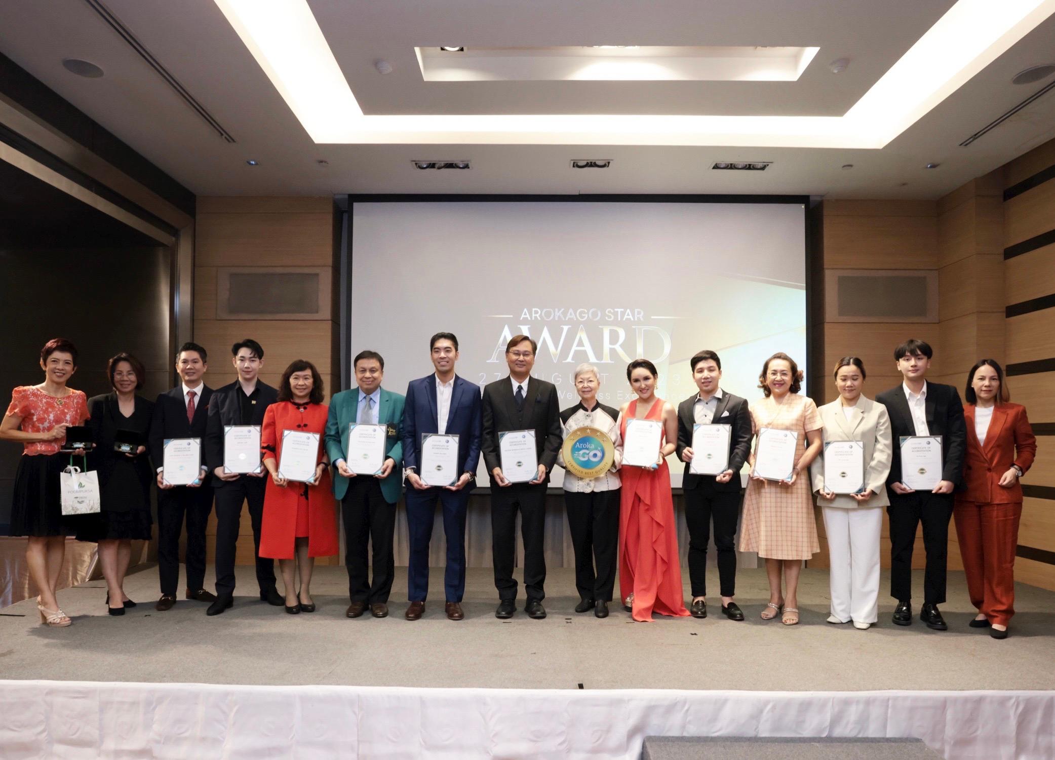 Awarding the ArokaGO Star Thai Medical and Wellness Tourism Award, Batch 2's featured image